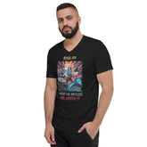 Mosh Pit Unisex Short Sleeve V-Neck T-Shirt - Beyond T-shirts